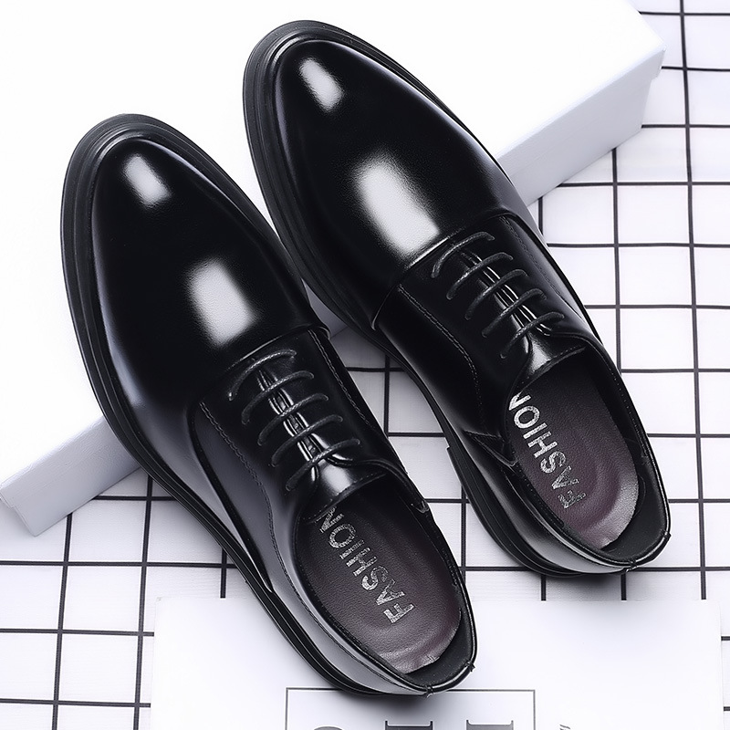 Elegant Formal Men'S Wear - 男性ドレスシューズフォーマルオックスフォードクラシックビジネスオフィス結婚式の靴着用エレガントカジュアルレザー Zapatos ブロック彫刻男性靴