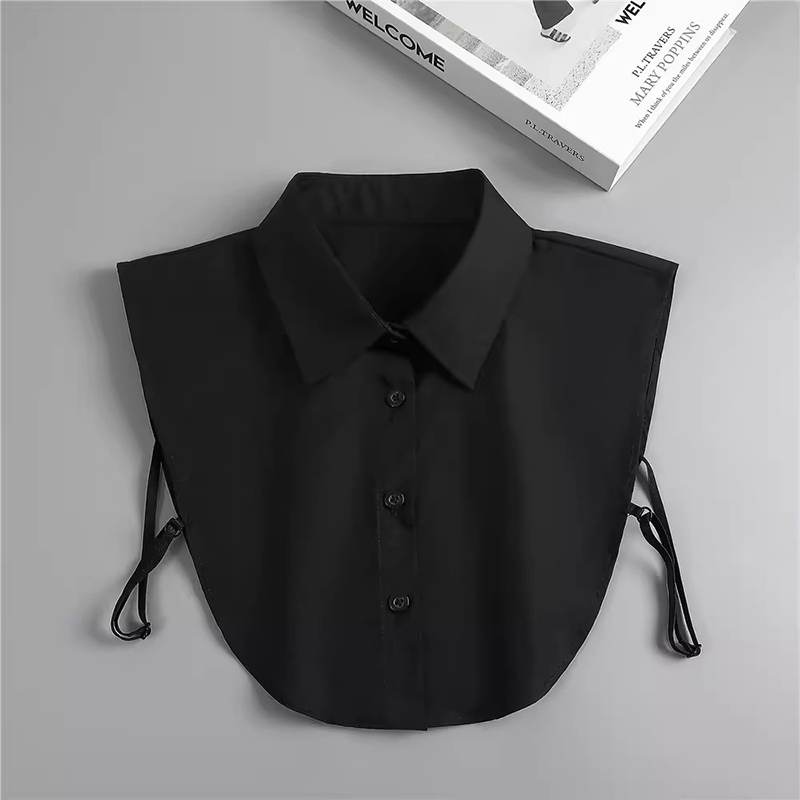 Men'S Formal Wear Ties - 快適なフェイクハーフシャツカラー、ビジネス用取り外し可能なフェイクカラー、男性女性用フォーマルウェア