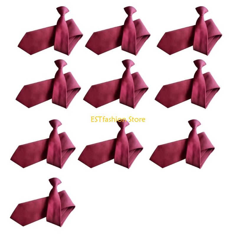 Y5GC NoTie ネクタイ 10x クリップオンネクタイ - Men'S Formal Wear Ties のレビューと価格