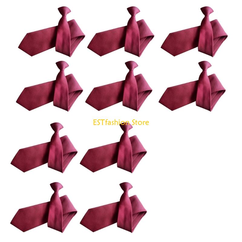 Y5GC NoTie ネクタイ 10x クリップオンネクタイ - Men'S Formal Wear Ties のレビューと価格