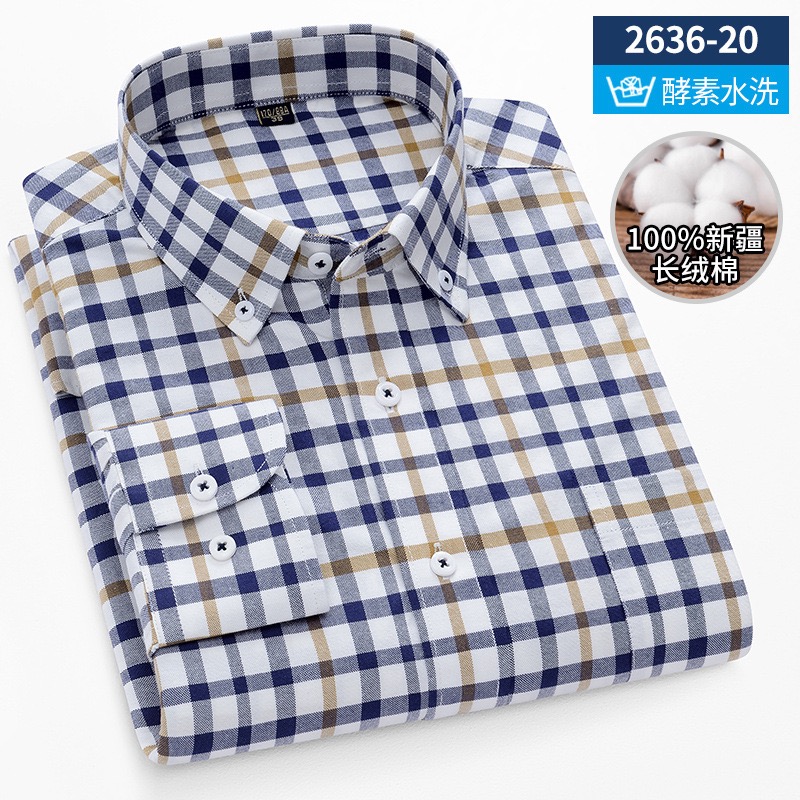 メンズ長袖シャツ,コットン,通気性,快適,カジュアル,スリム - Men Formal Wear Shirts のレビューと価格
