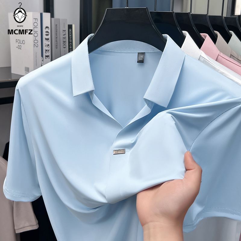 シンプルな隠しボタン付きメンズフラットラペルシャツ、シングル - Men Formal Wear Shirts のレビューと価格