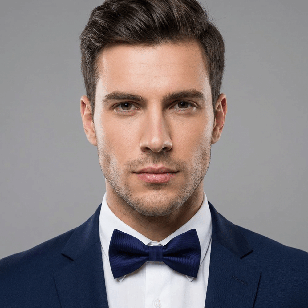 ファッションソリッドカラー蝶結びボウタイスリム調節可能なメン - Men'S Formal Wear Ties のレビューと価格