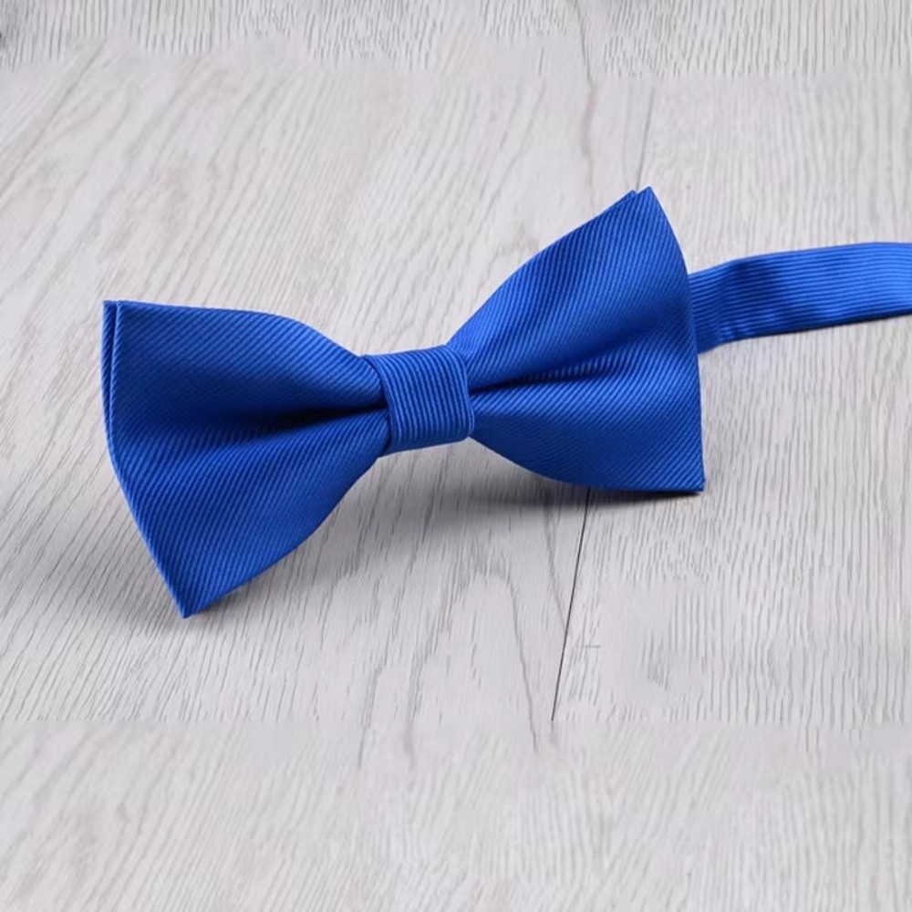 ファッションソリッドカラー蝶結びボウタイスリム調節可能なメン - Men'S Formal Wear Ties のレビューと価格