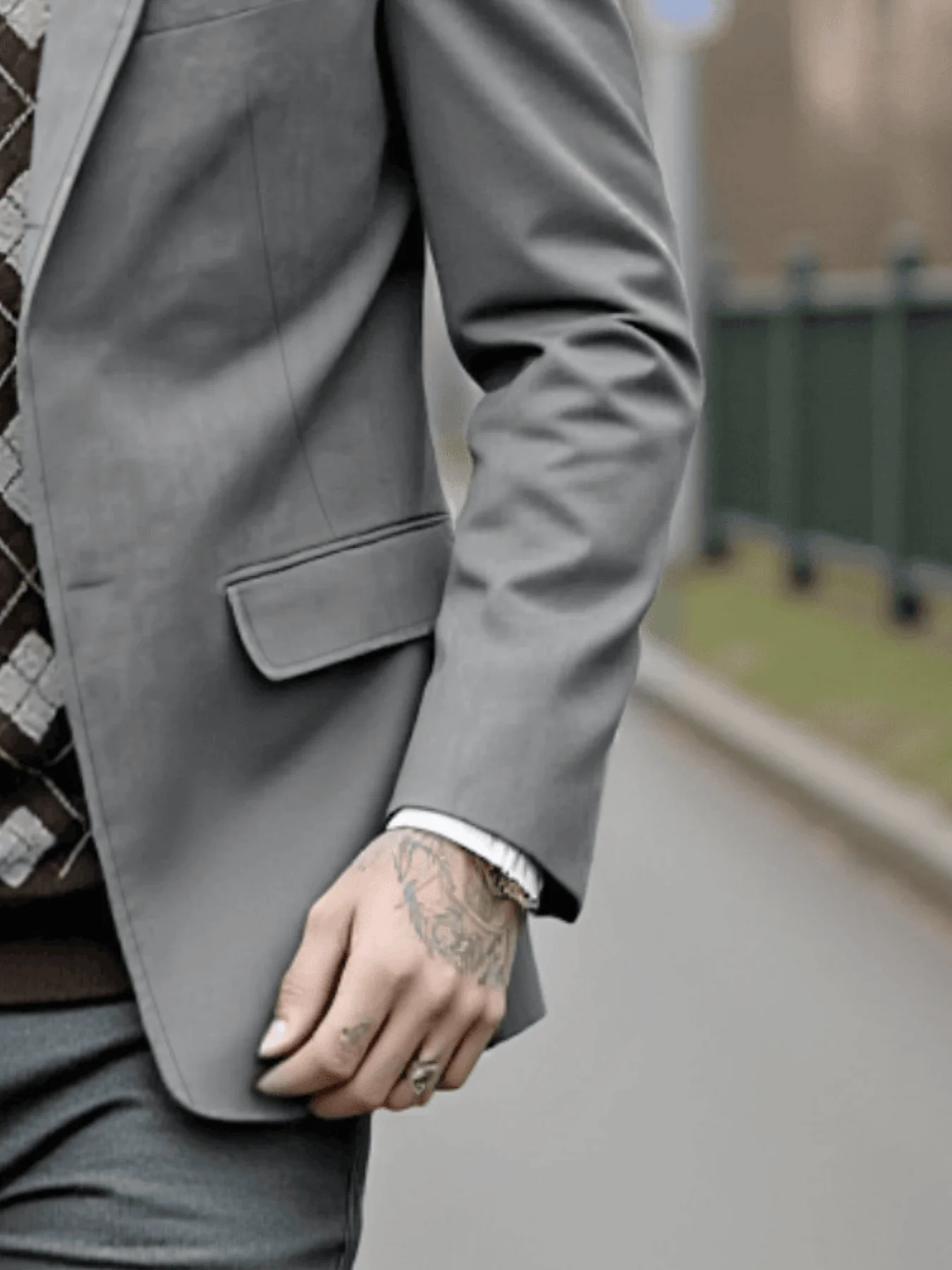 ヨーロッパファッションの春メンズシングルブレストジャケット  - Men'S Urban Formal Wear のレビューと価格