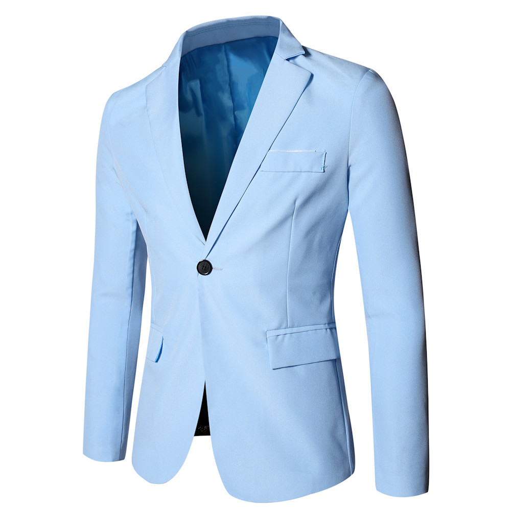 メンズブレザージャケット、ターンダウンカラー、ボタン付き、フ - Men Formal Wear Outfits のレビューと価格
