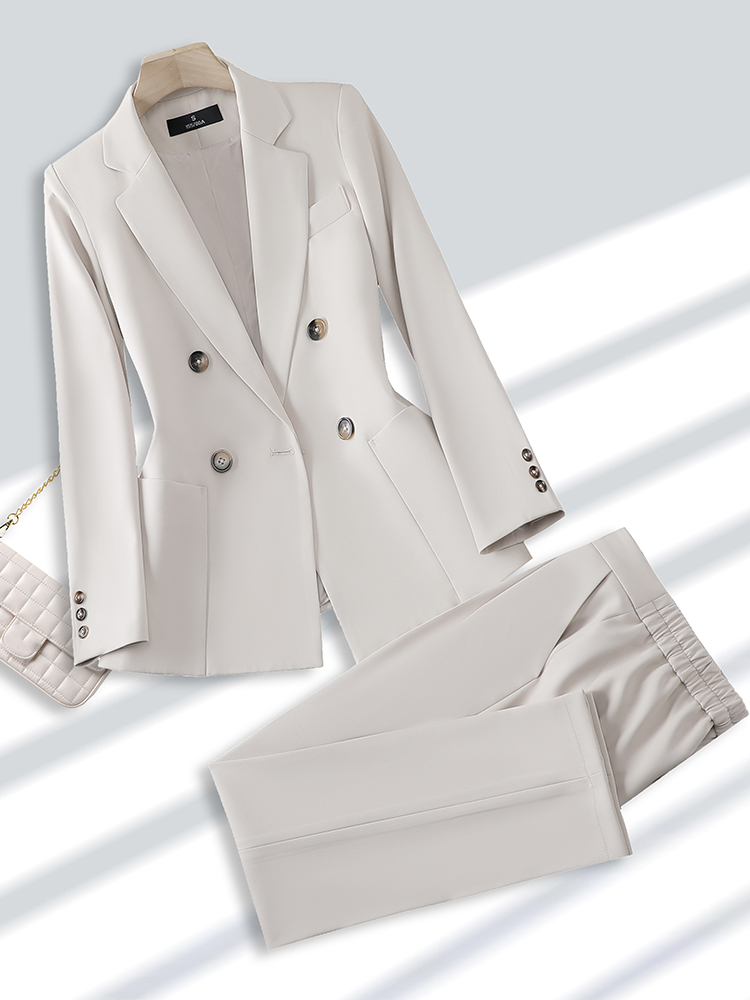 女性のためのブレザーとズボンのスーツ、オフィス、ビジネス、仕 - Men Formal Wear Shirts のレビューと価格