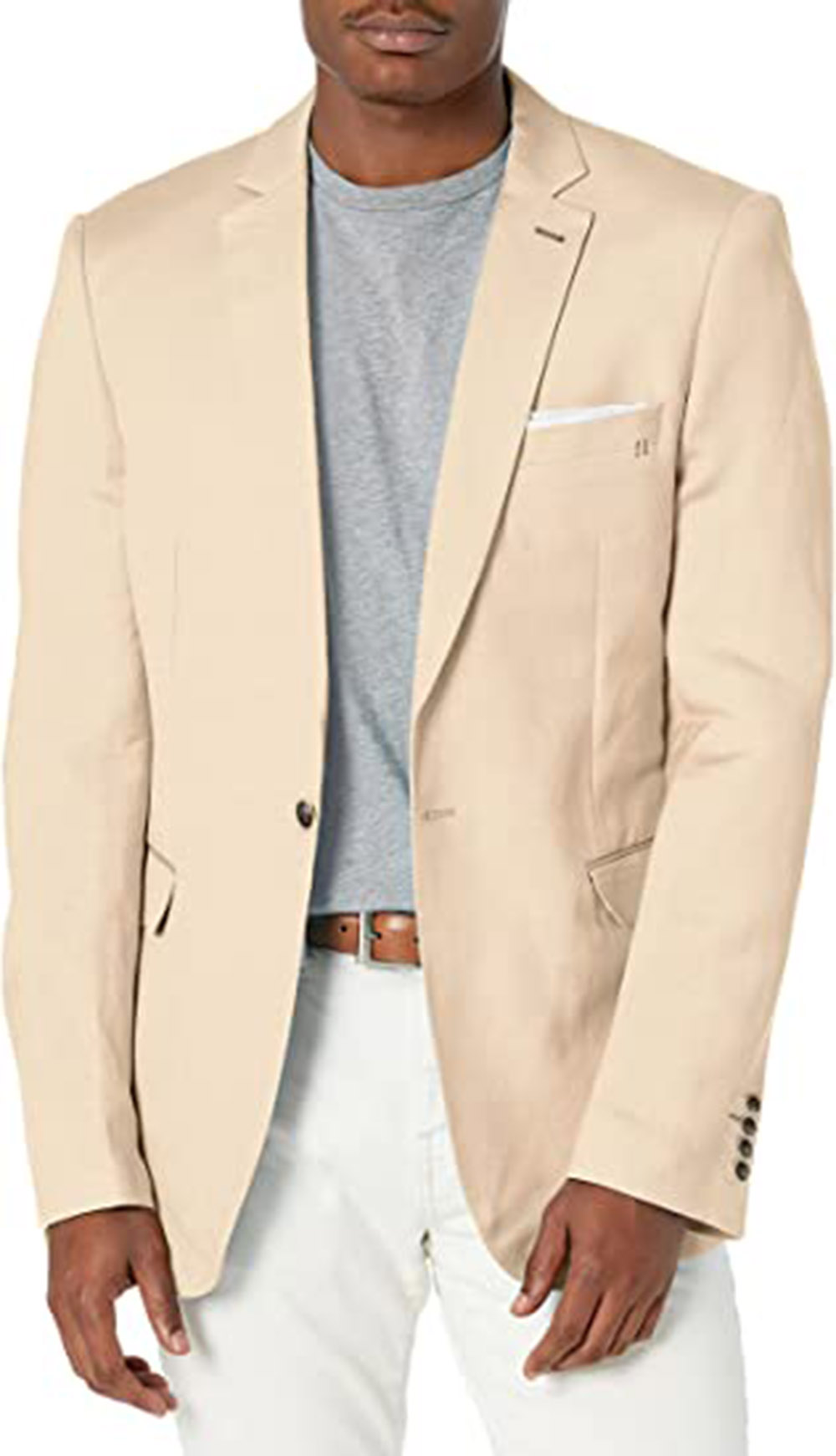 テーラードカーキブレザーメンズスーツセットノッチドラペル結婚 - Men Formal Party Wear Outfit のレビューと価格
