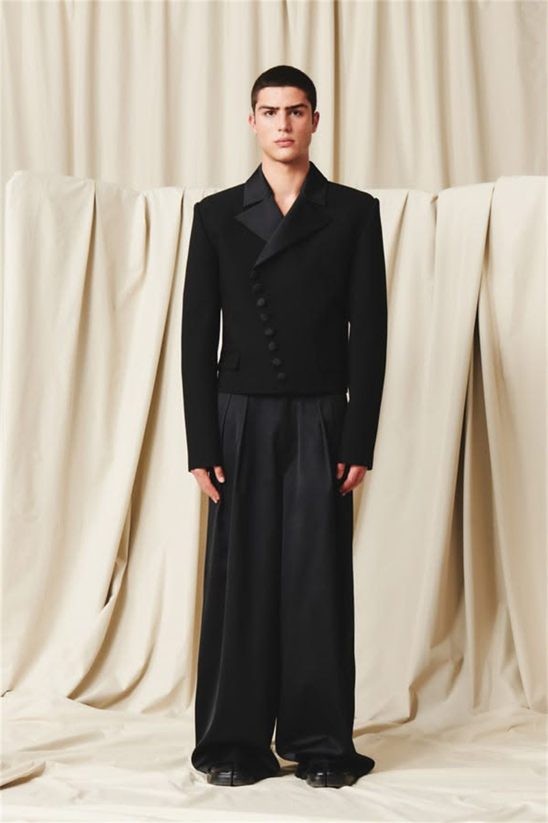 ルーズメンズスーツパンツセット 2 ピースブレザー + ズボ - Men Formal Wear Outfits のレビューと価格
