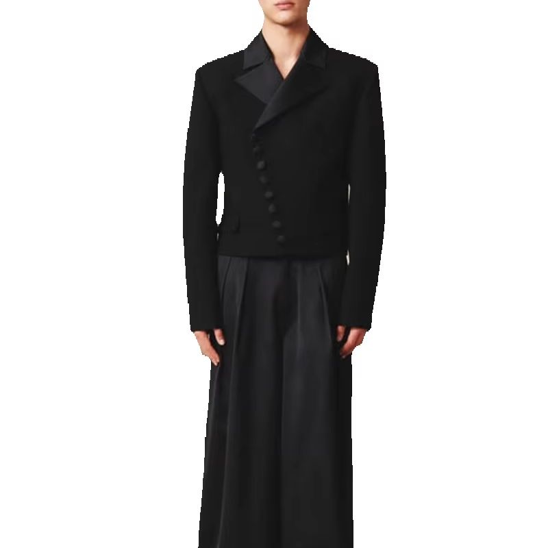 ルーズメンズスーツパンツセット 2 ピースブレザー + ズボ - Men Formal Wear Outfits のレビューと価格