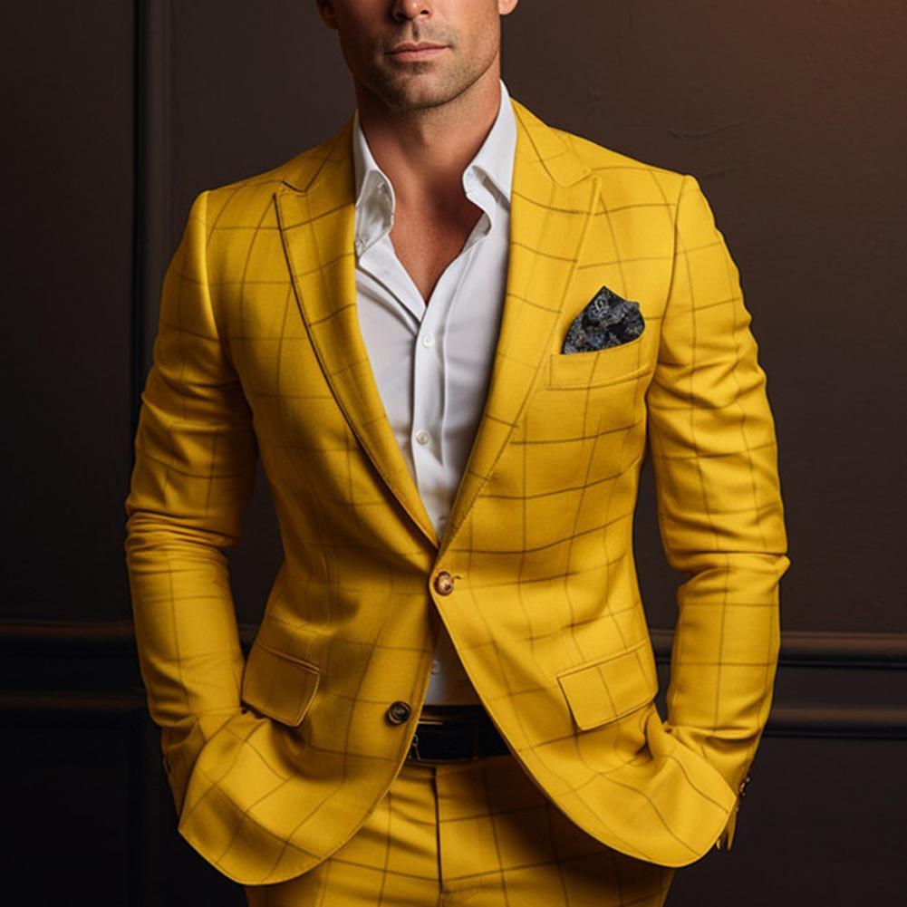 メンズスーツコート フォーマル ビジネススタイル スリムフィ - Men Formal Wear Outfits のレビューと価格