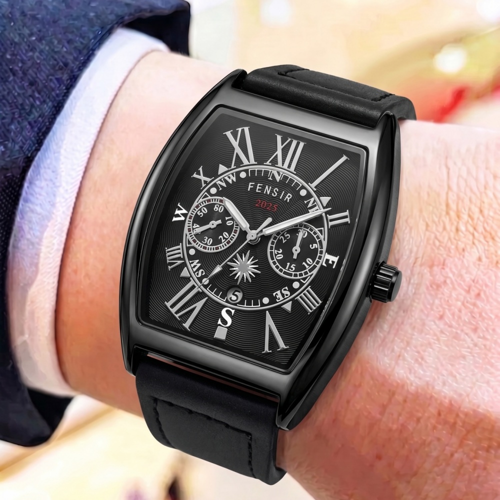 バレル型クォーツムーブメントを搭載した高級メンズウォッチ、ヴ - Men'S Holiday Formal Wear のレビューと価格