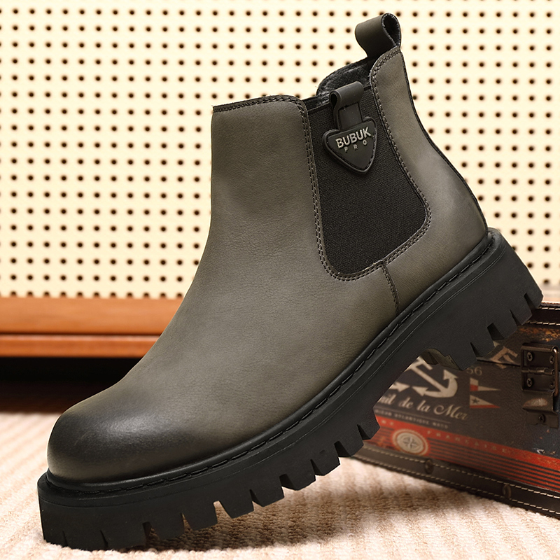 ブブク ブリティッシュスタイル メンズ チェルシーブーツ、都 - Men'S Urban Formal Wear のレビューと価格